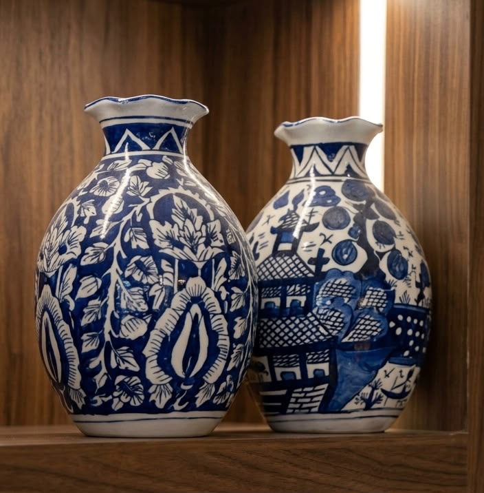 Stoneware Decorative Vase